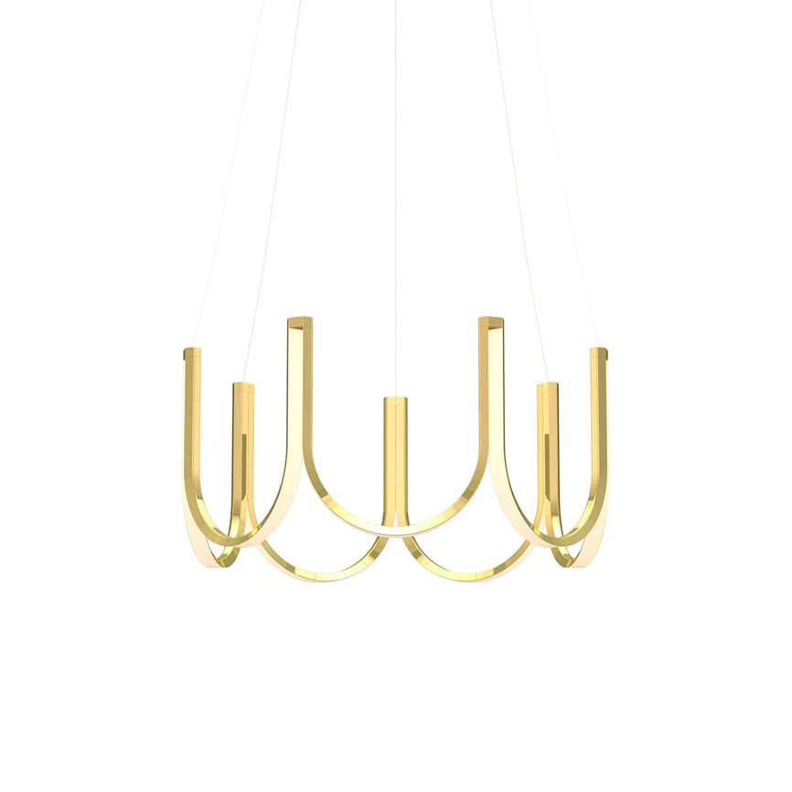 Otheara Modern Minimalist LED Metal Chandelier - Letslighting