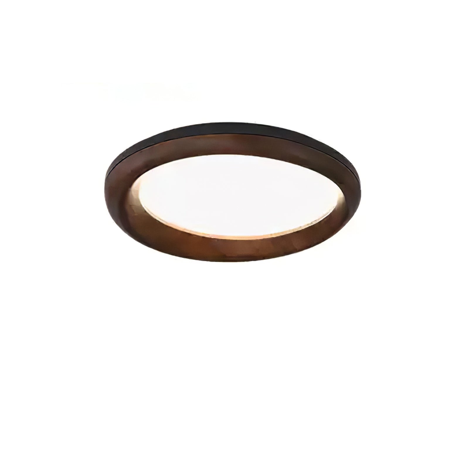 Eurtheara Deckenleuchte aus organischem Holz und Glas-Letslighting