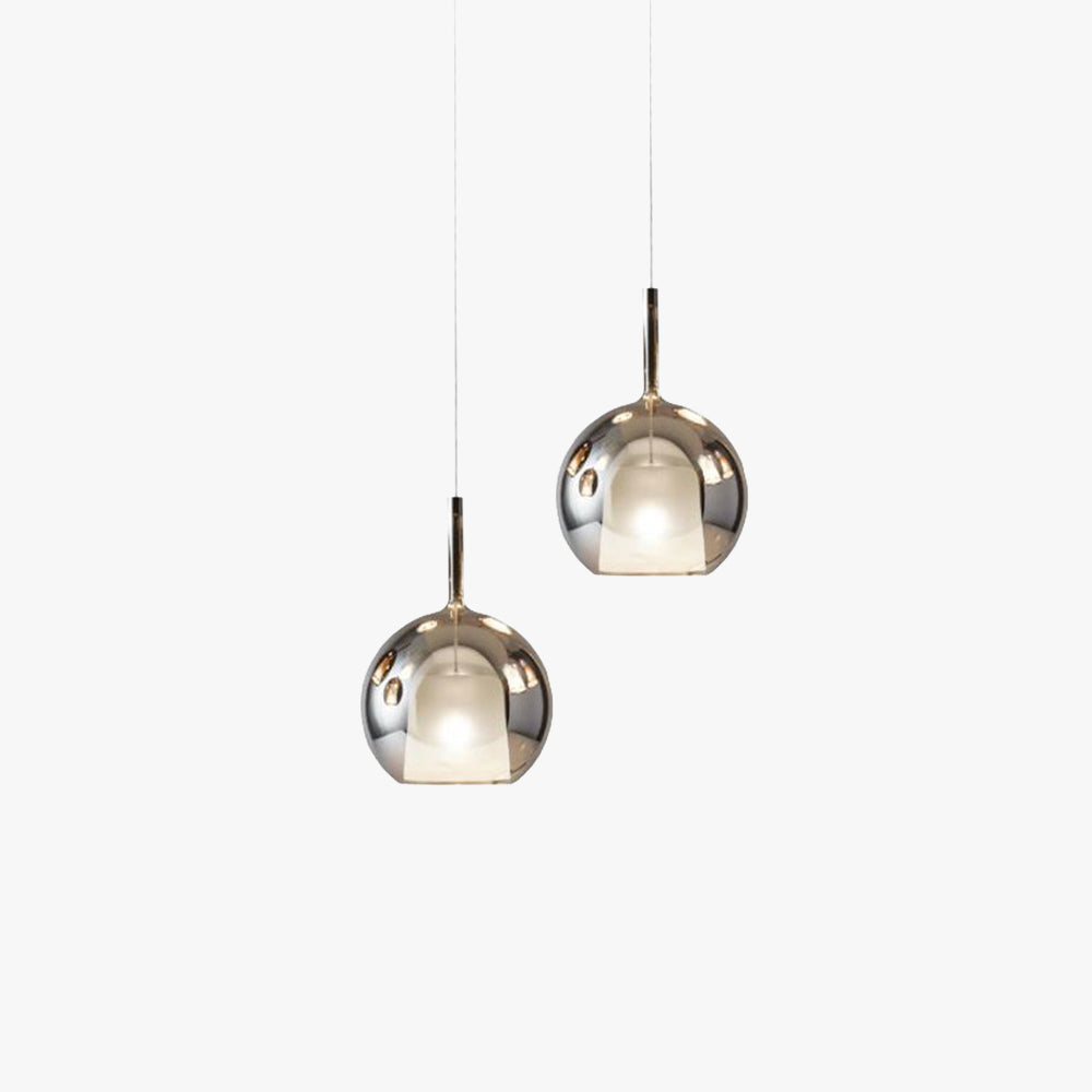 Valentina Modern Sphere LED Pendelleuchte Glas Esszimmer Bar