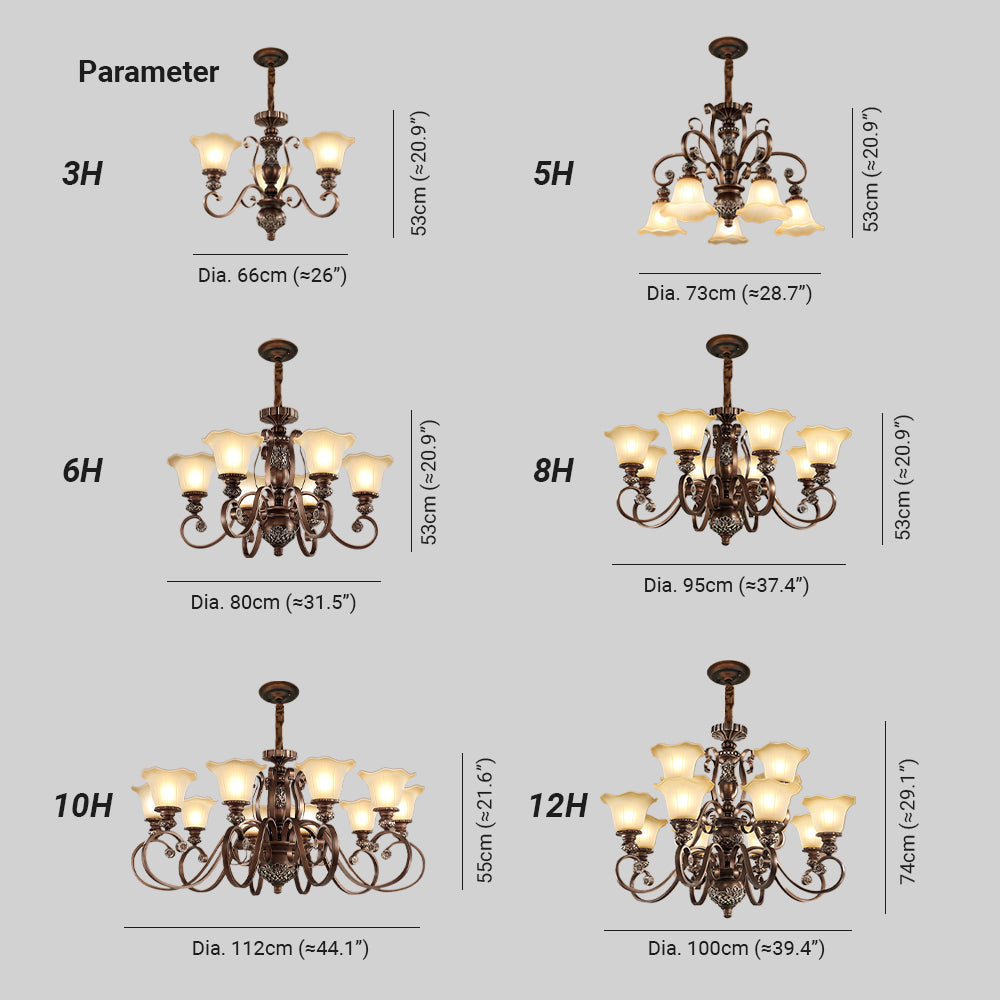 Arisha Retro Kreativ Pendelleuchte Metall Glas Wohnzimmer Schlafzimme-Letslighting