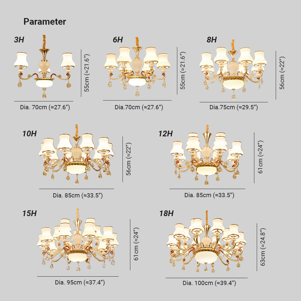 Silva Retro Pendelleuchte Metall Glas Wohnzimmer Schlafzimmer