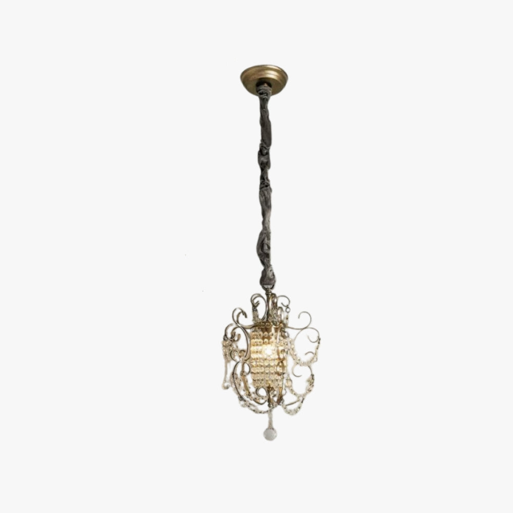 Silva Modern Metall Kristall Pendelleuchte Wohnzimmer Schlafzimme
