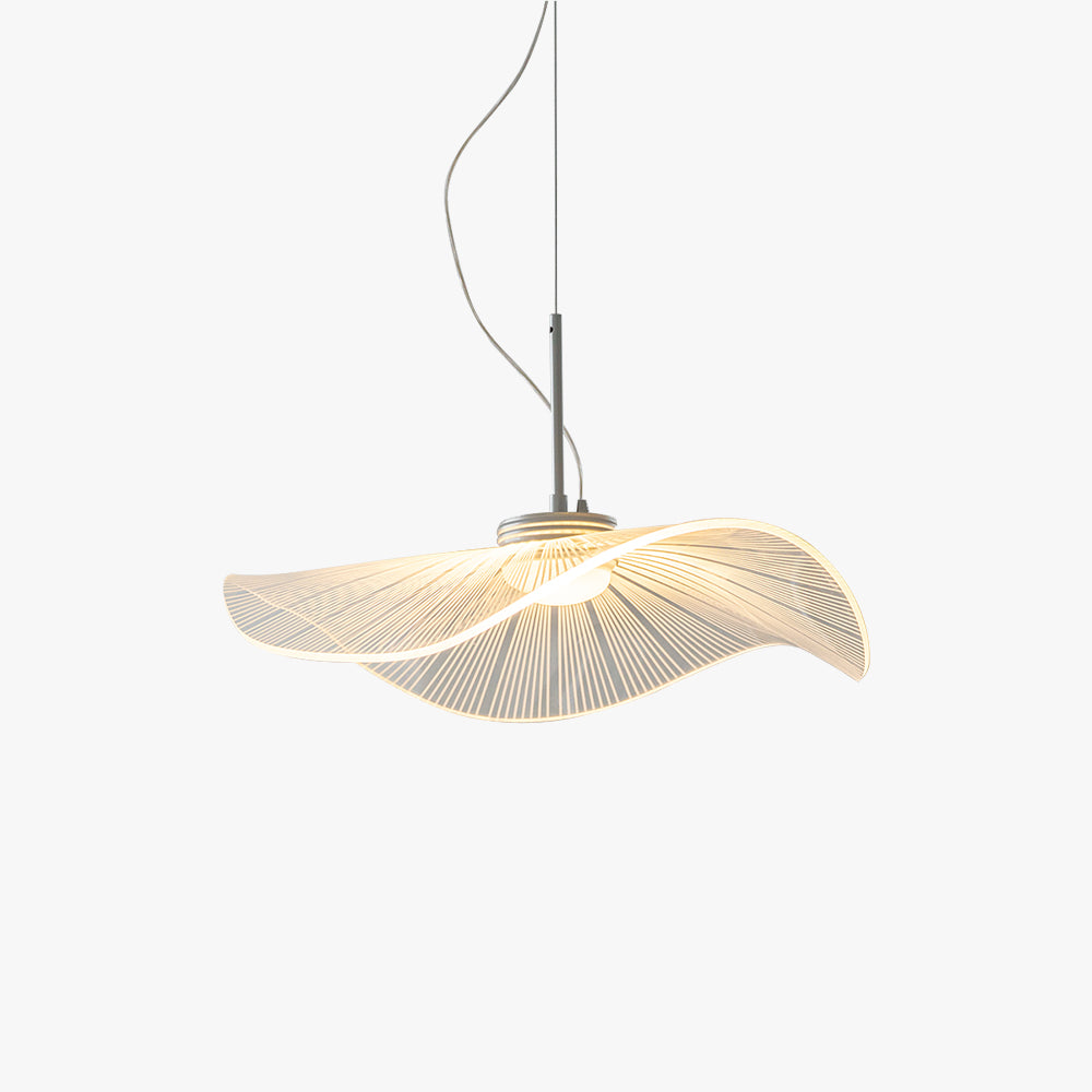 Ritta Design Lotusblatt Metall Acryl LED Pendelleuchte Schlafzimmer