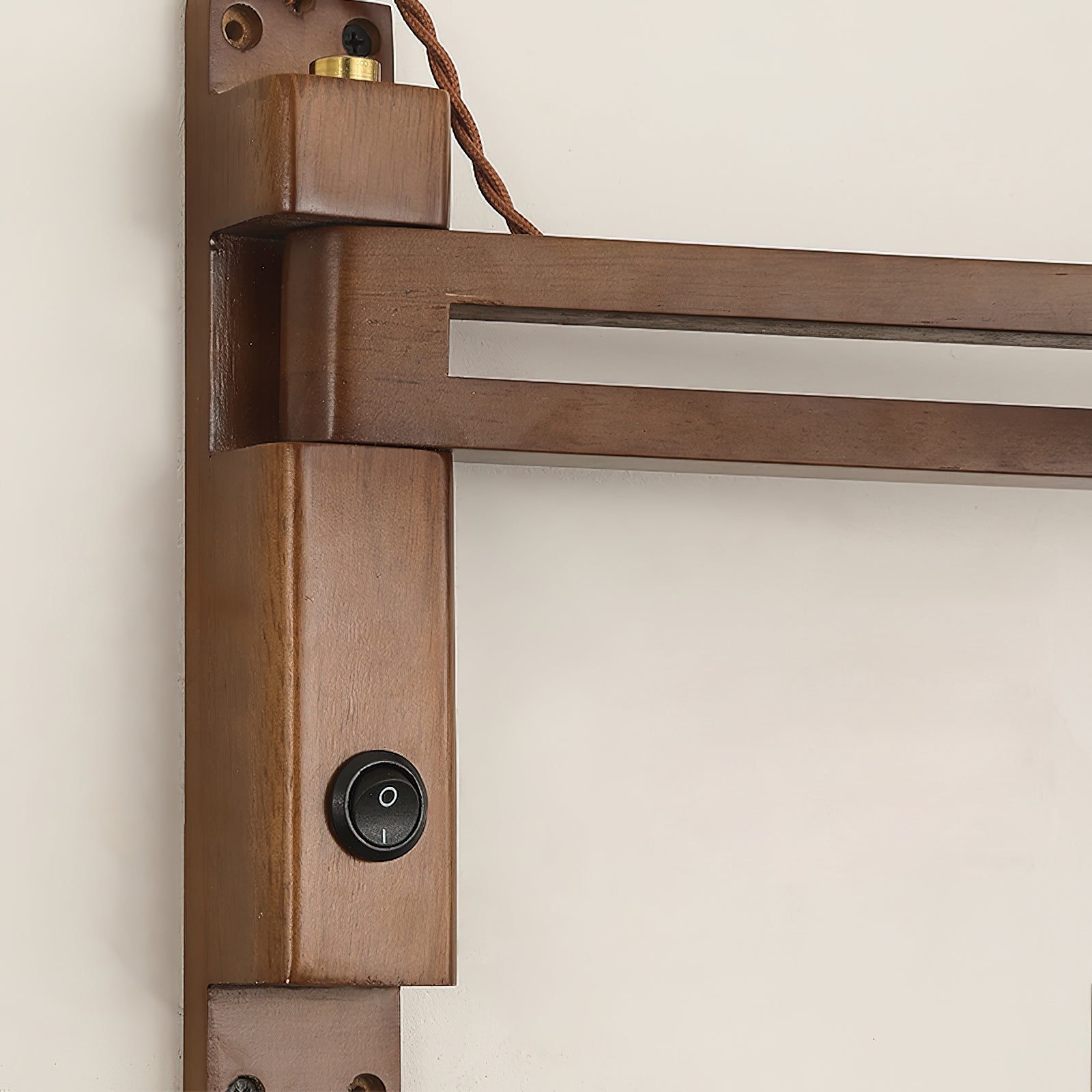 Wall Lamp with Travertine Cylinder Shade for Minimalist Ambiance - Letslighting