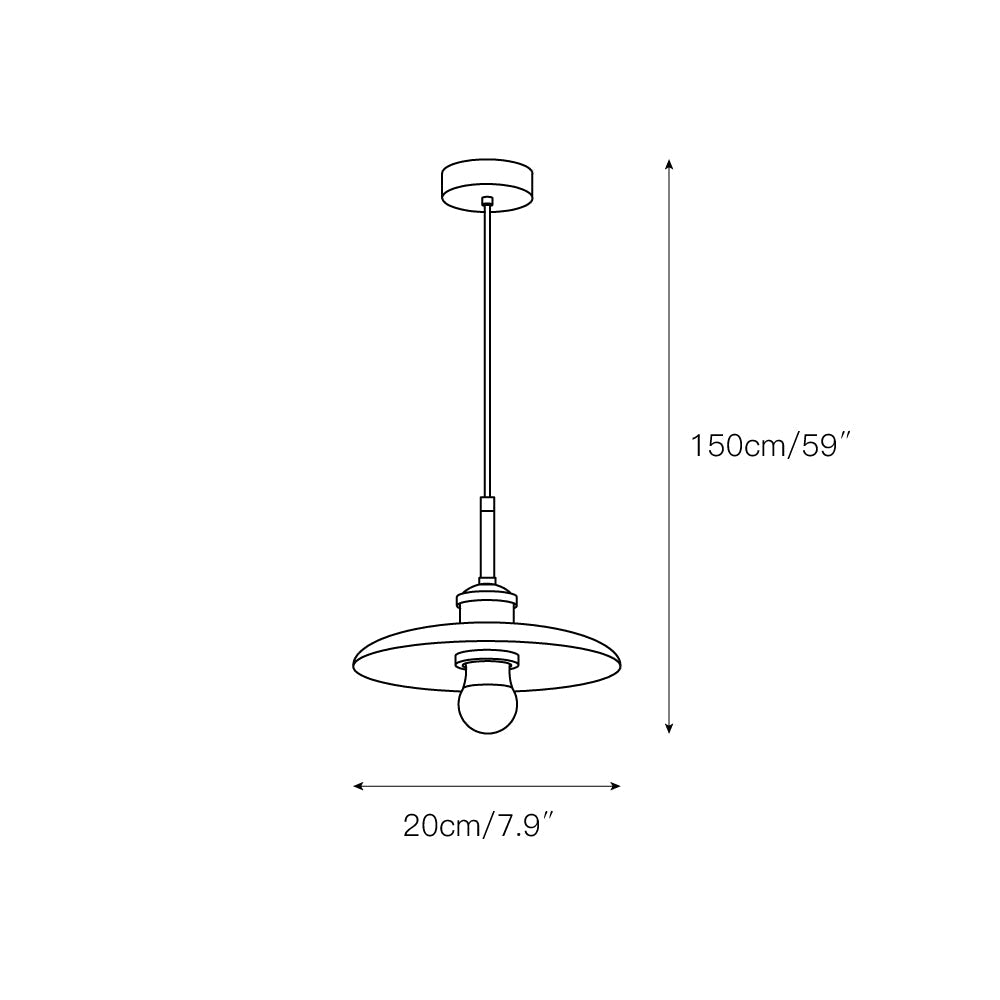 Ovelion Premium Nordic Art Marble Metal Pendant Lamp - Letslighting
