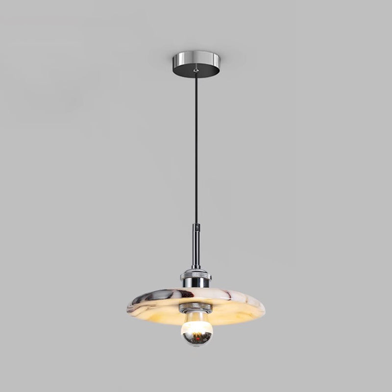 Ovelion Premium Nordic Art Marble Metal Pendant Lamp - Letslighting