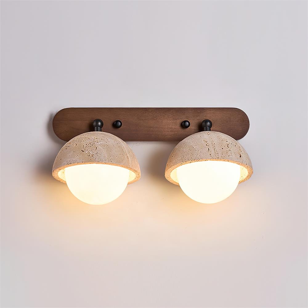 Gavilo Travertine Double Wall Lamp - Letslighting