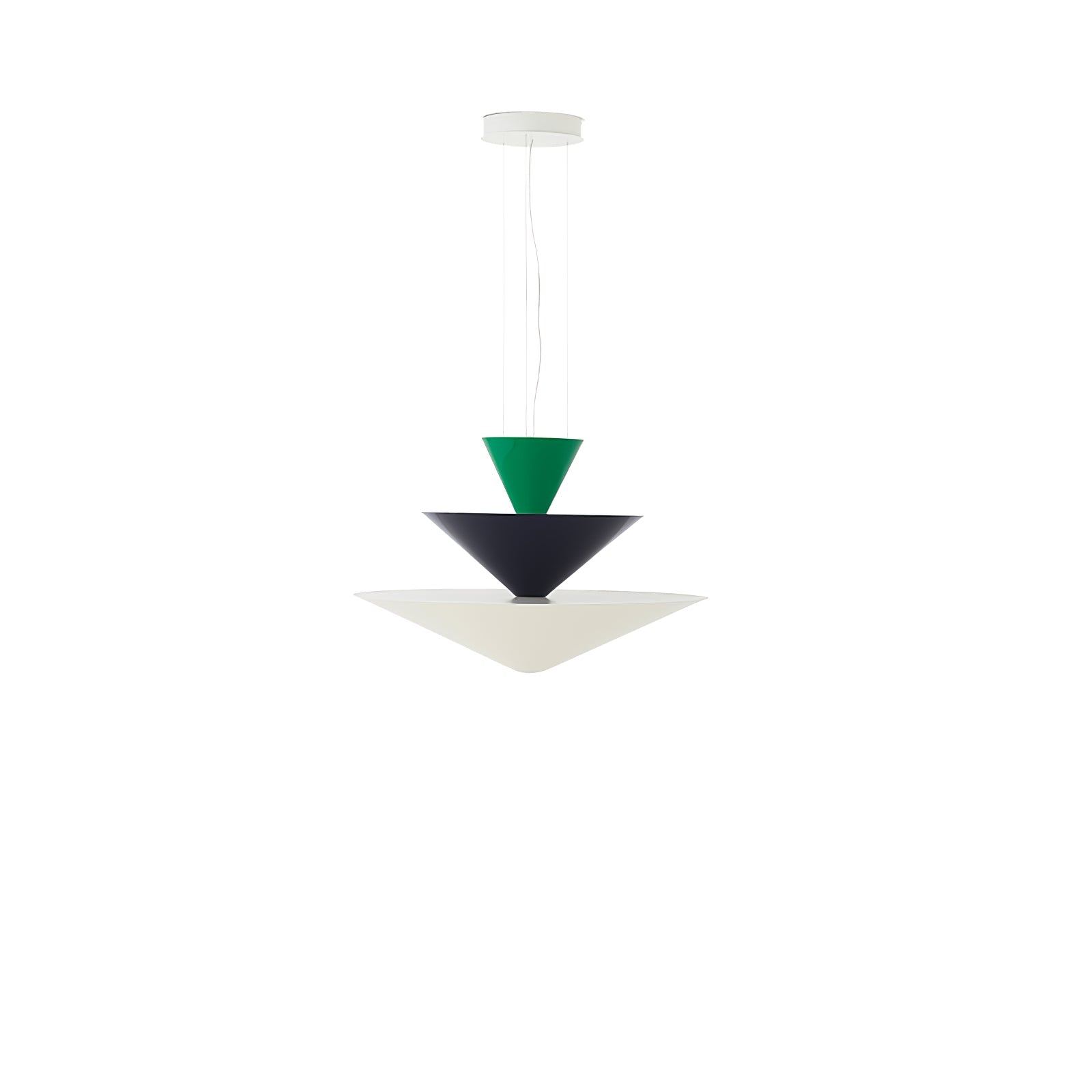 Pyramia Gestufte Pendelleuchte mit Farbblock-Letslighting