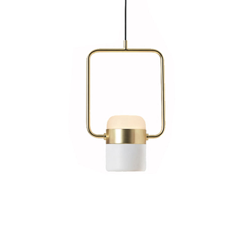 Kristy Modern LED Pendelleuchte Schwarz/Weiß Ess/Wohnzimmer Metall