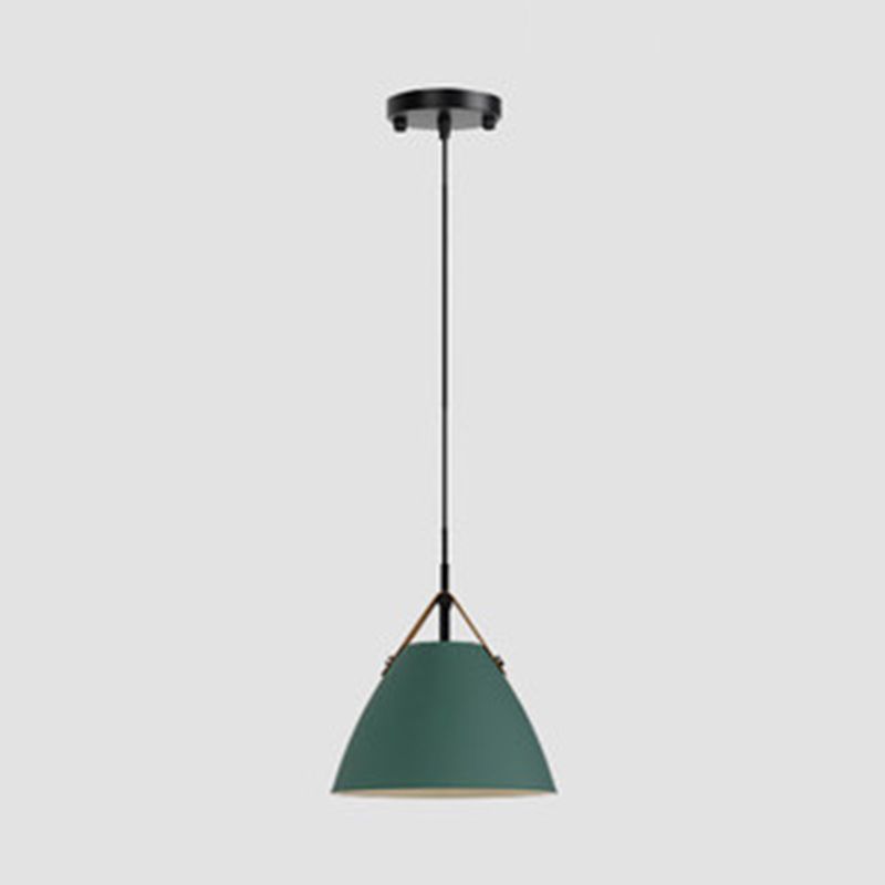 Valentina Modern LED Pendelleuchte Schwarz/Grau/Weiß/Rosa/Blau/Grün Wohn/Schlafzimmer Metall ∅26CM