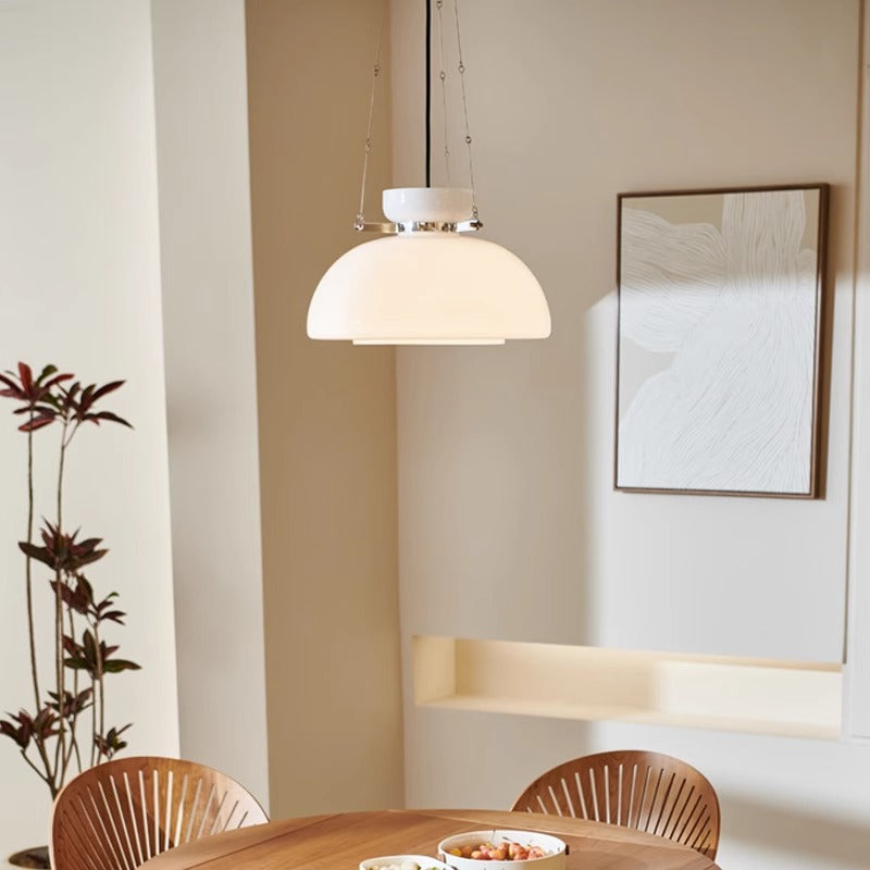 Valentina Vintage Nordic Design Metall Glas Pendelleuchte Esszimmer Bar