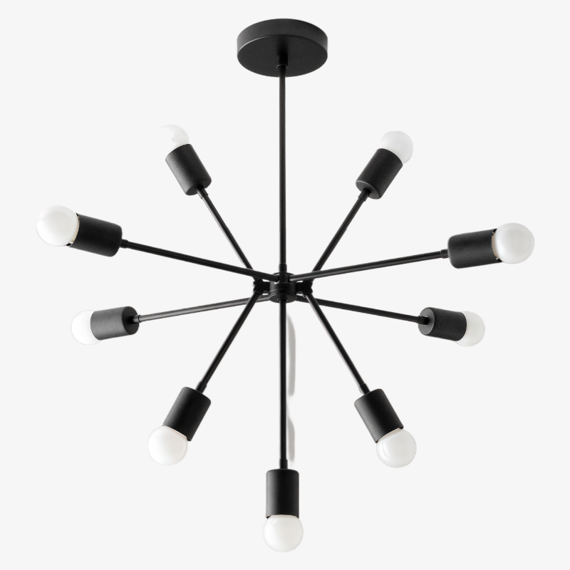 Mobilux Line Mid-Century Kronleuchter – Moderner Kronleuchter für den Essbereich