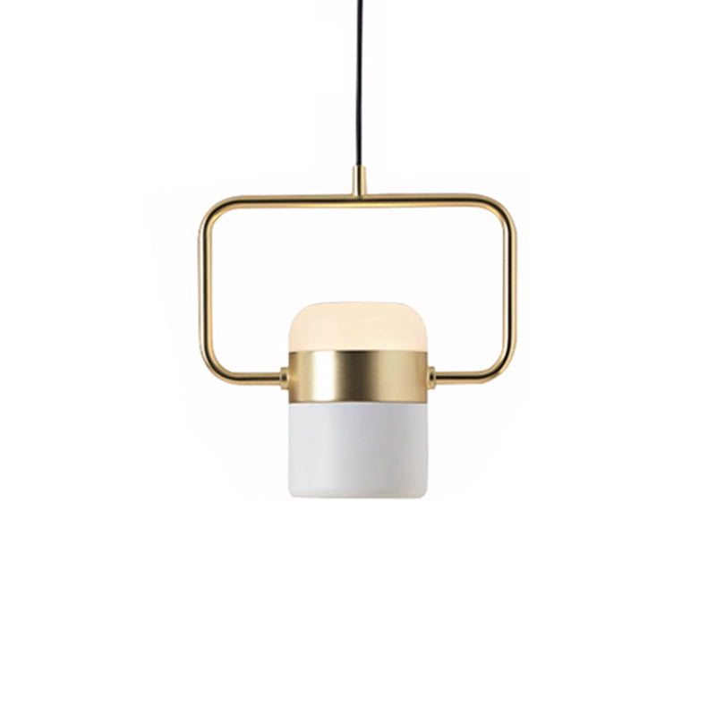 Kristy Modern LED Pendelleuchte Schwarz/Weiß Ess/Wohnzimmer Metall