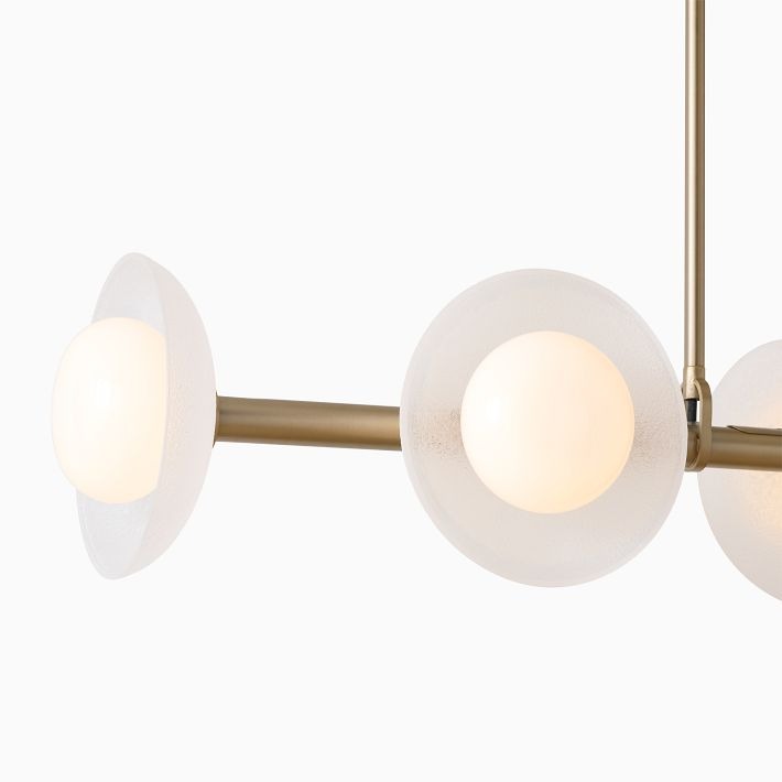 Kronleuchter mit Dimmfunktion (Dimmer nicht enthalten)