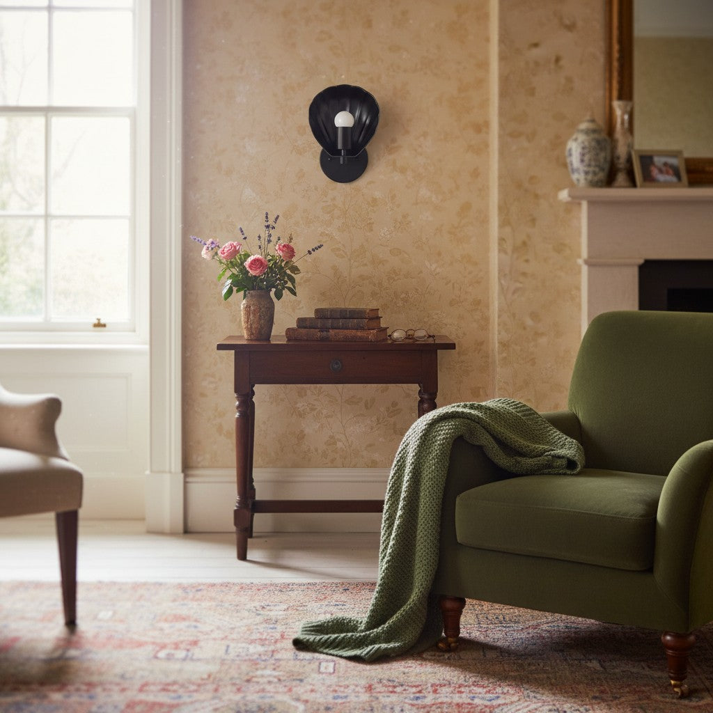 Messing-Wandleuchte, ideal für Wohnzimmer