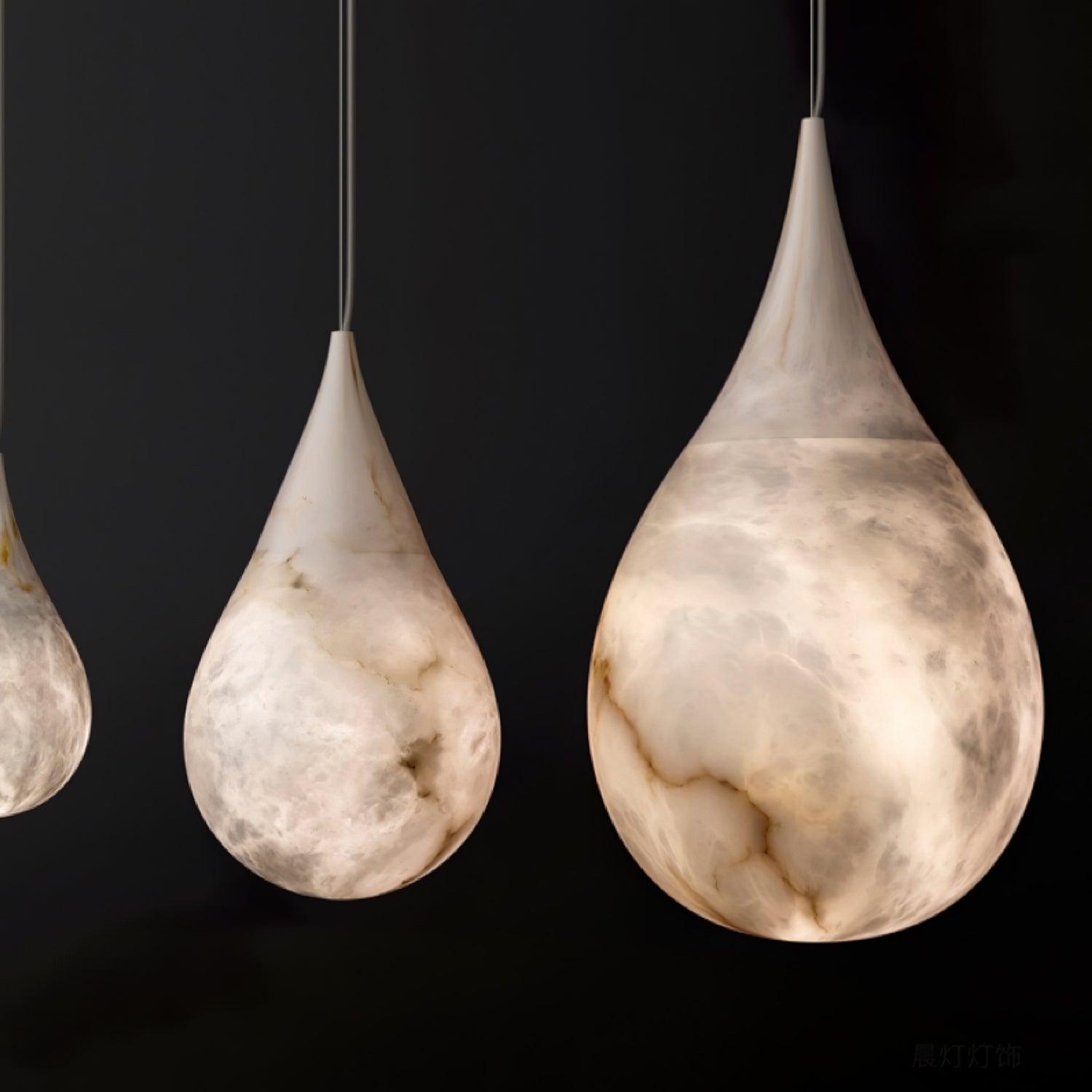 Marble Raindrop Pendant Light - Blowlighting