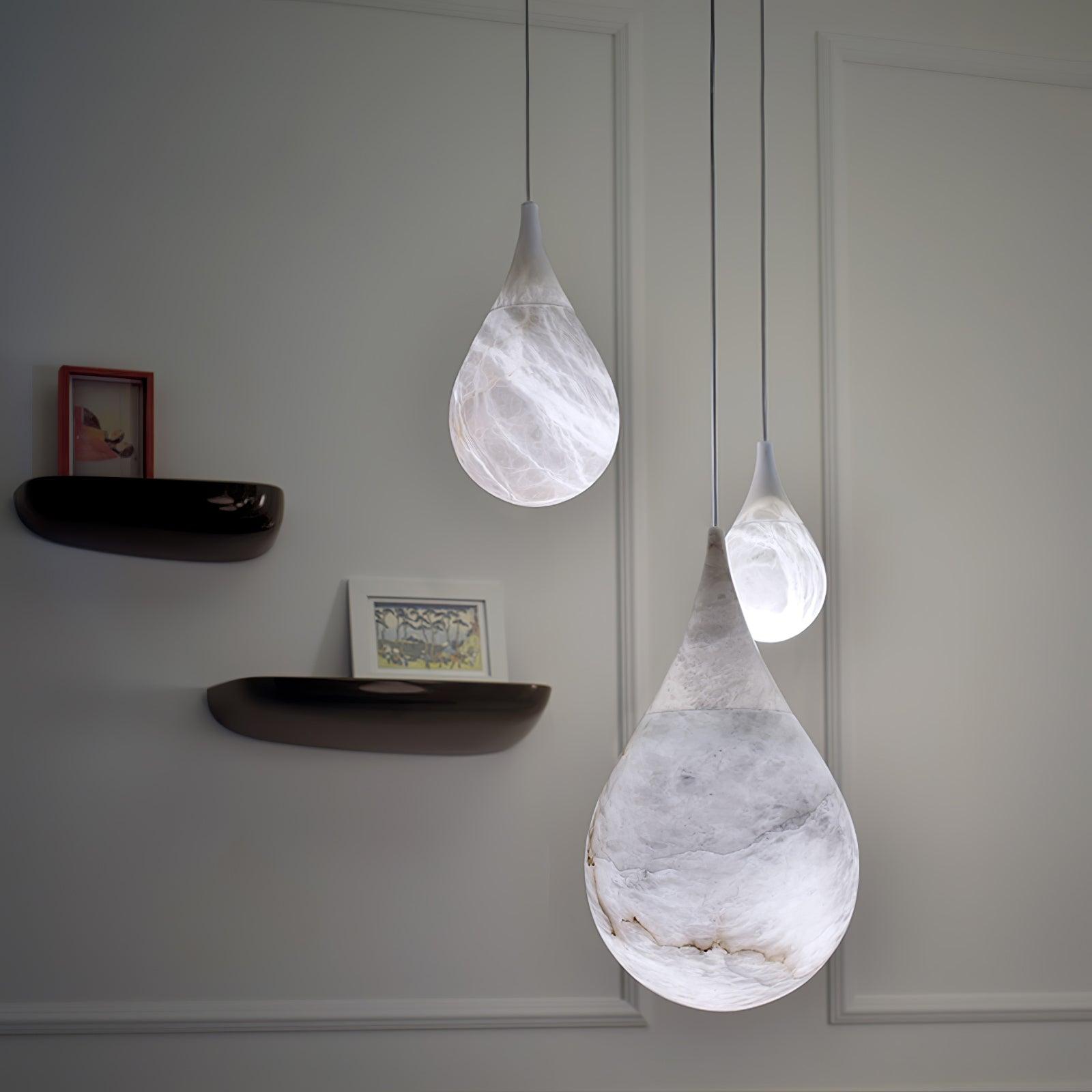 Marble Raindrop Pendant Light - Blowlighting