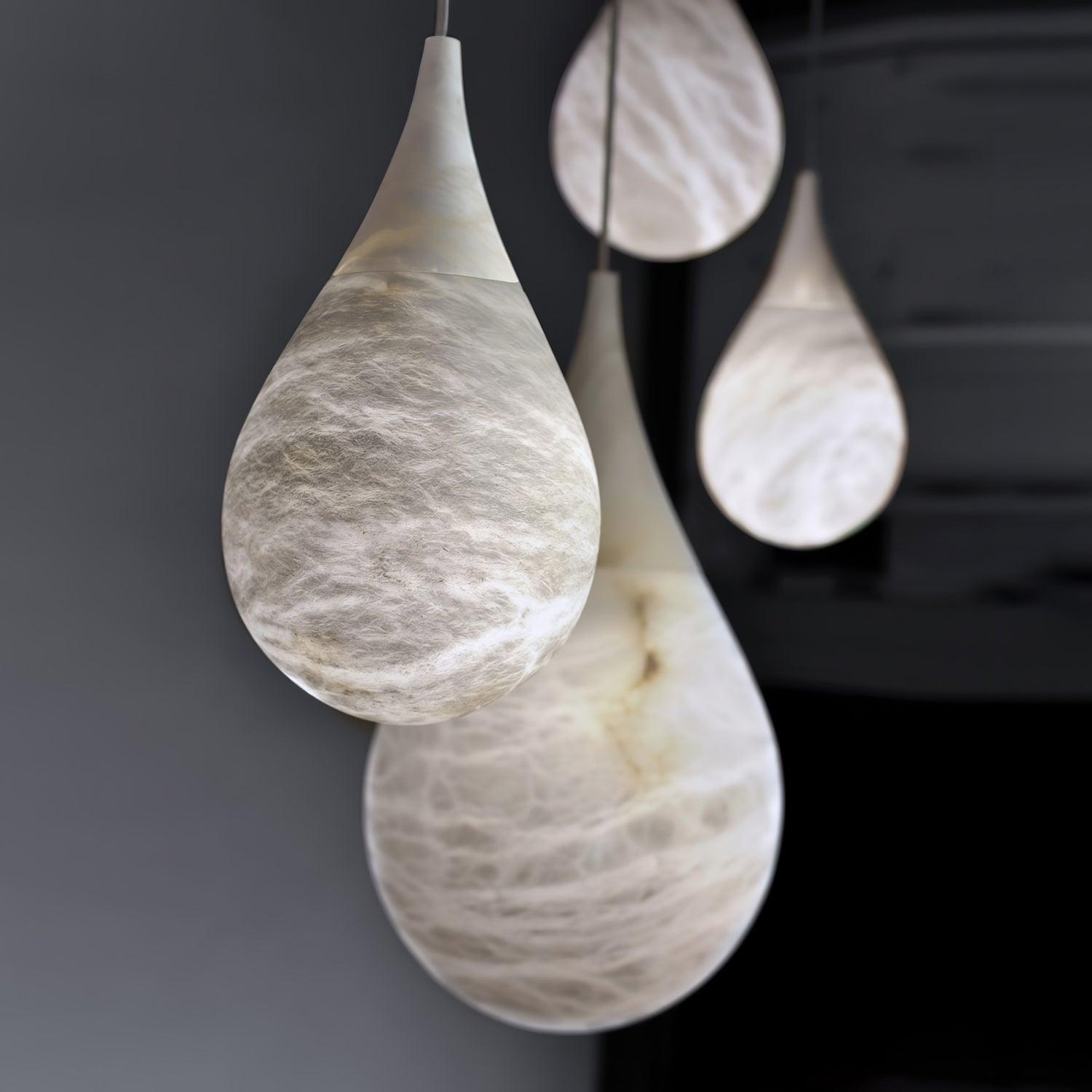 Marble Raindrop Pendant Light - Blowlighting