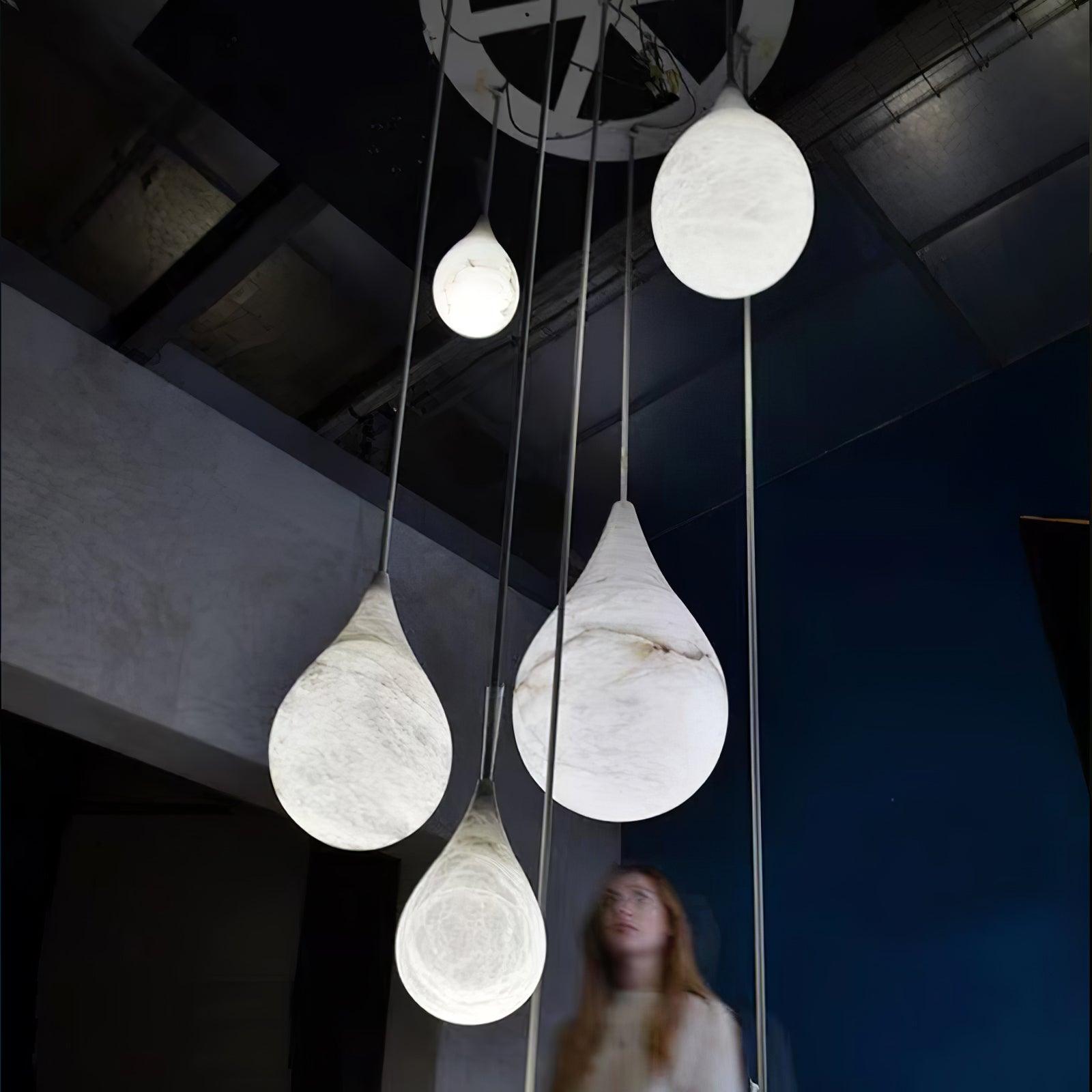 Marble Raindrop Pendant Light - Blowlighting