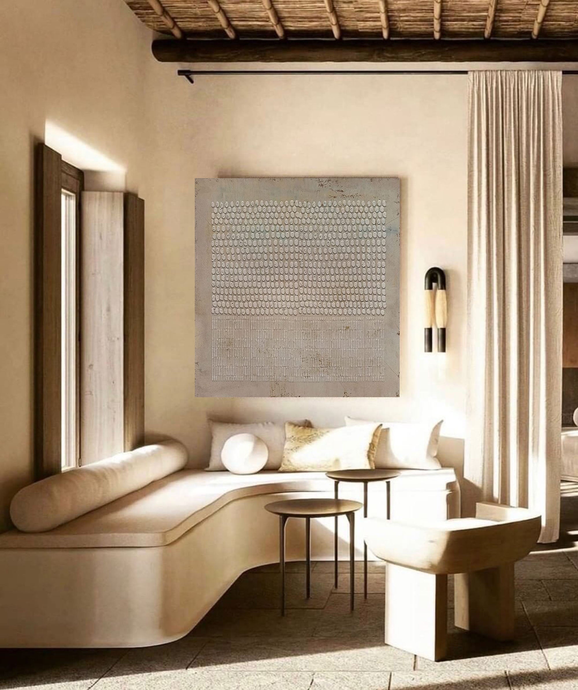 Rune Wabi-Sabi Wandkunst - Letslighting