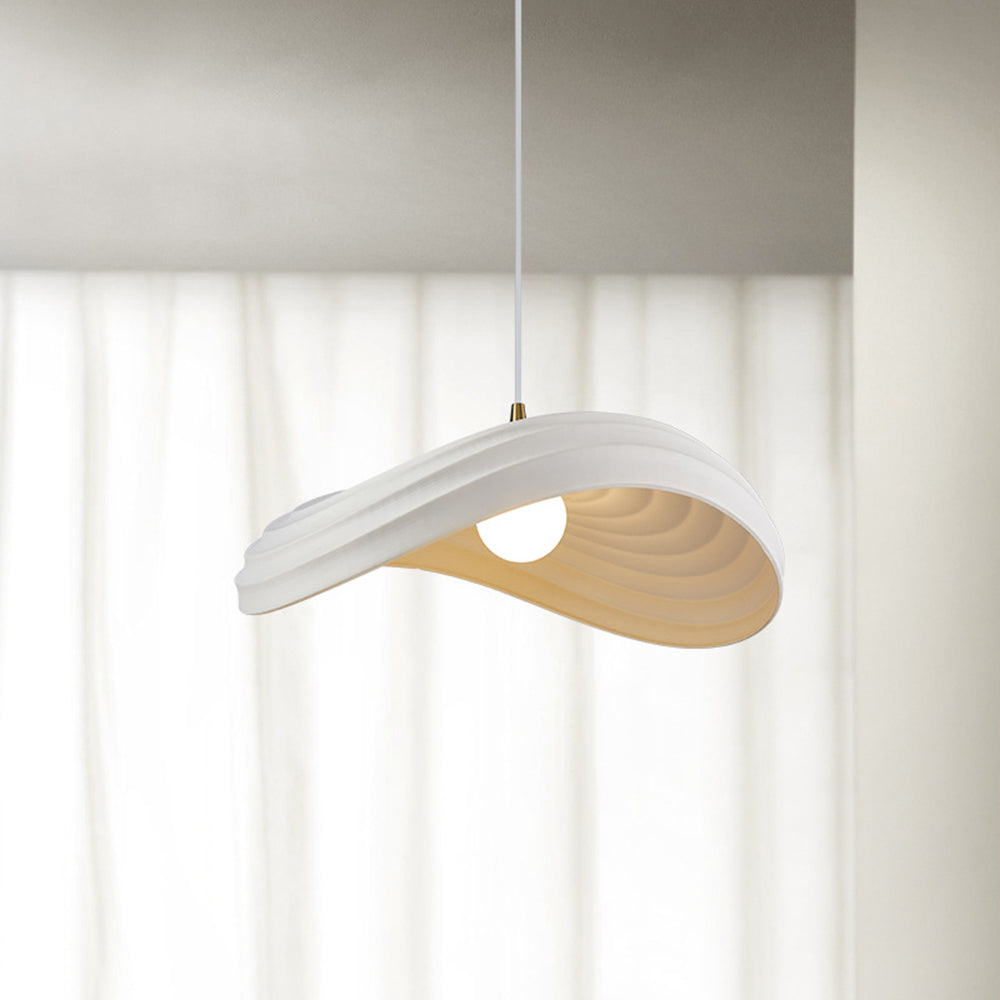 Ritta Minimalistische LED Pendelleuchte Weiß Wohnzimmer/Esszimmer
