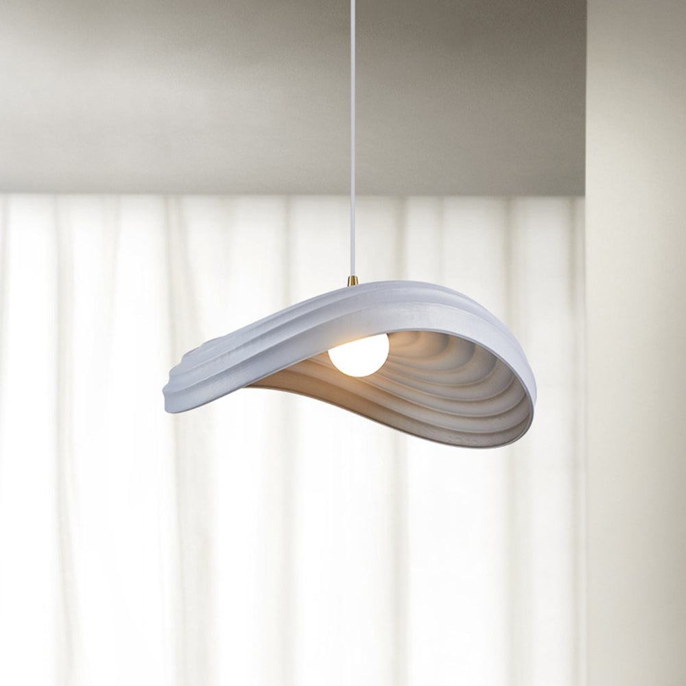 Ritta Minimalistische LED Pendelleuchte Weiß Wohnzimmer/Esszimmer