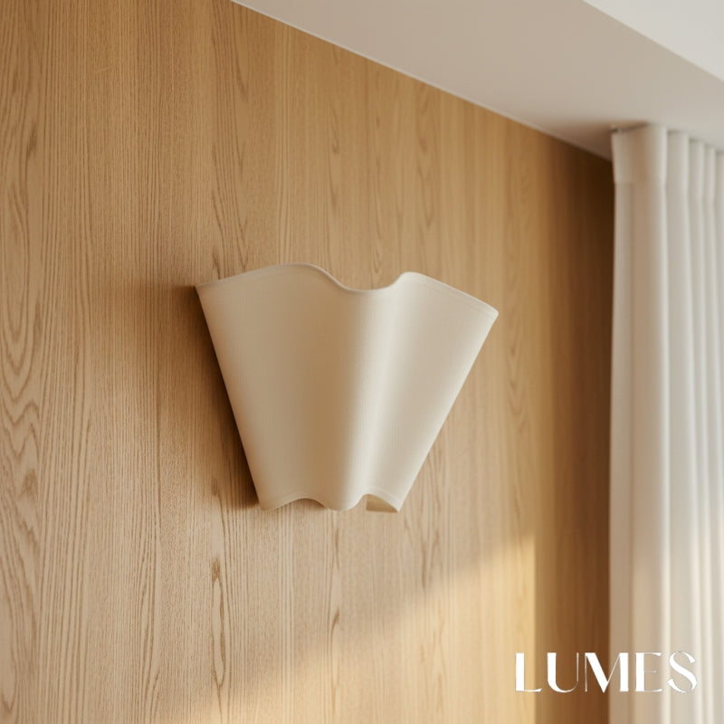 Wandleuchte in einem modernen Interieur