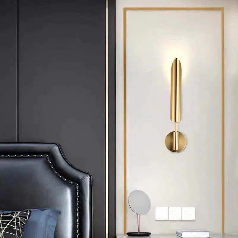 Kristy Antiquität Wandleuchte Innen Gold Schlaf/Wohnzimmer Kupfer