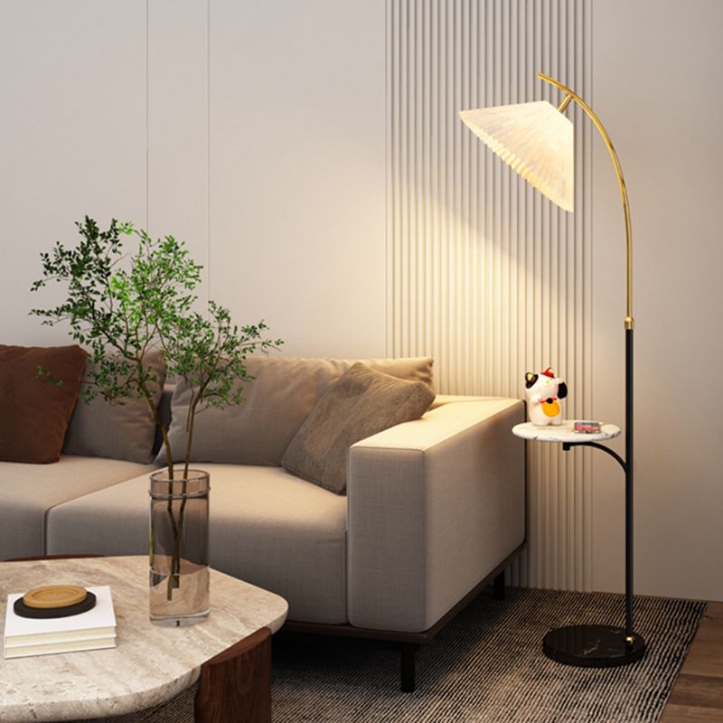 Muto Modern Stehlampe 3 Farbe, Wohnzimmer, Metall Stoff