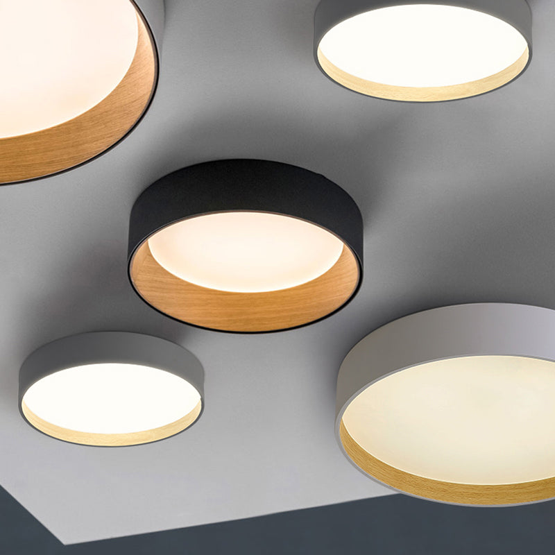 Arisha Modern LED Deckenleuchte Schwarz Metall Ess/Wohnzimmer