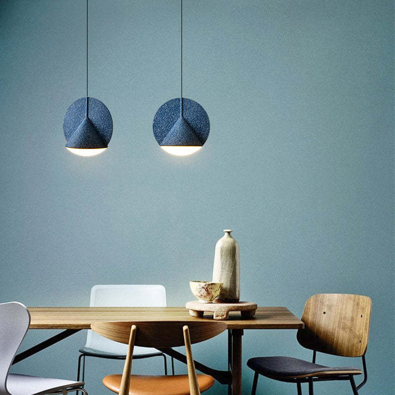 Arisha Modern LED Pendelleuchte Grau/Blau/Gelb/Orange Wohn/Esszimmer Harz