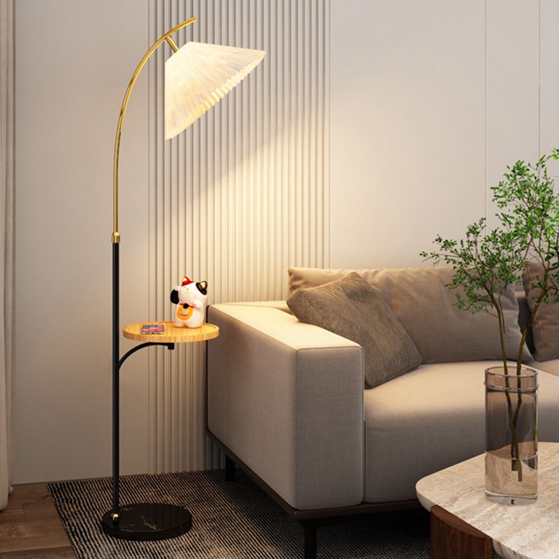 Muto Modern Stehlampe 3 Farbe, Wohnzimmer, Metall Stoff