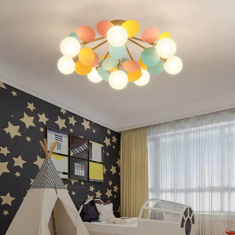 Arisha Modern Mehrfarbig LED Deckenleuchte Metall Kinderzimmer