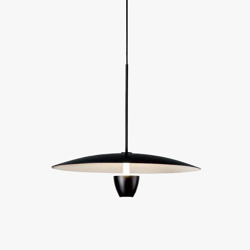 Arisha Modern LED Pendelleuchte 2 Flammig Schwarz Wohn/Esszimmer Metall