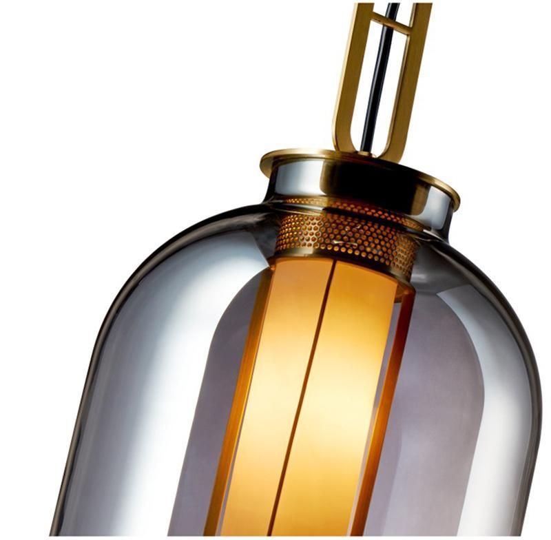 Uphaos Moderne Minimalistische Pendelleuchte aus Glas-Letslighting