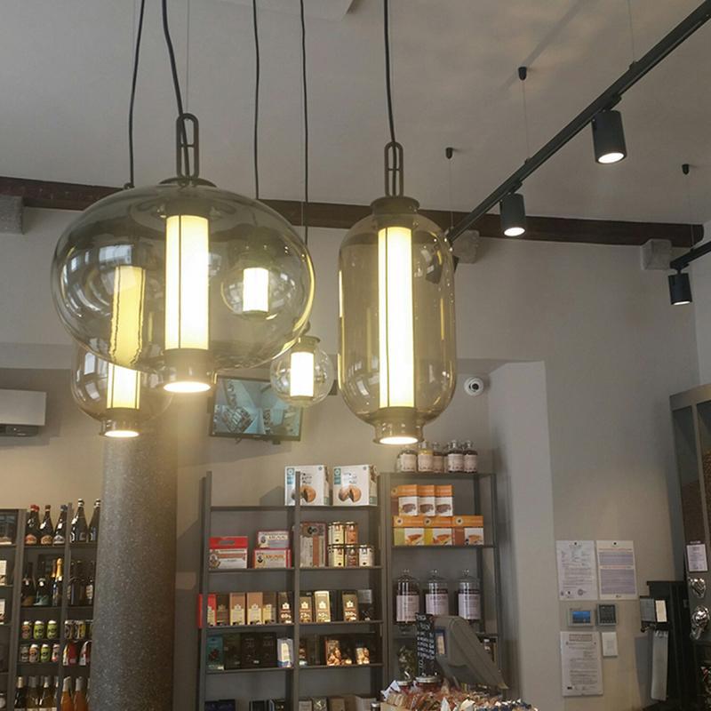 Uphaos Moderne Minimalistische Pendelleuchte aus Glas-Letslighting