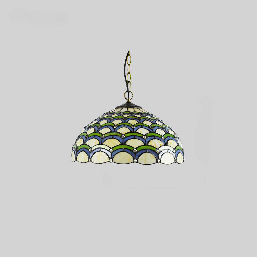 Arisha Vintage Luxury Pendelleuchte Glas Hardware Buntes Glas Wohnzimmer