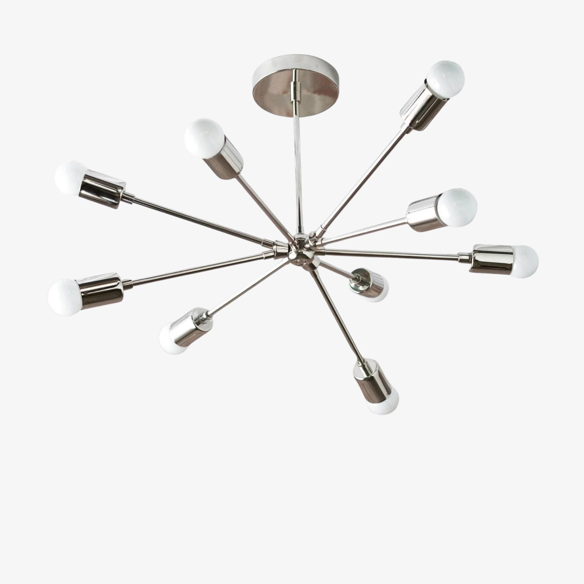 Mobilux Line Metall-Kronleuchter – Moderne Lampe im Mid-Century-Stil für Küchen und Büros