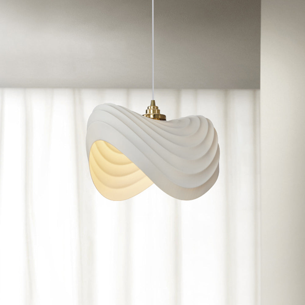 Ritta Minimalistische LED Pendelleuchte Weiß Wohnzimmer/Esszimmer