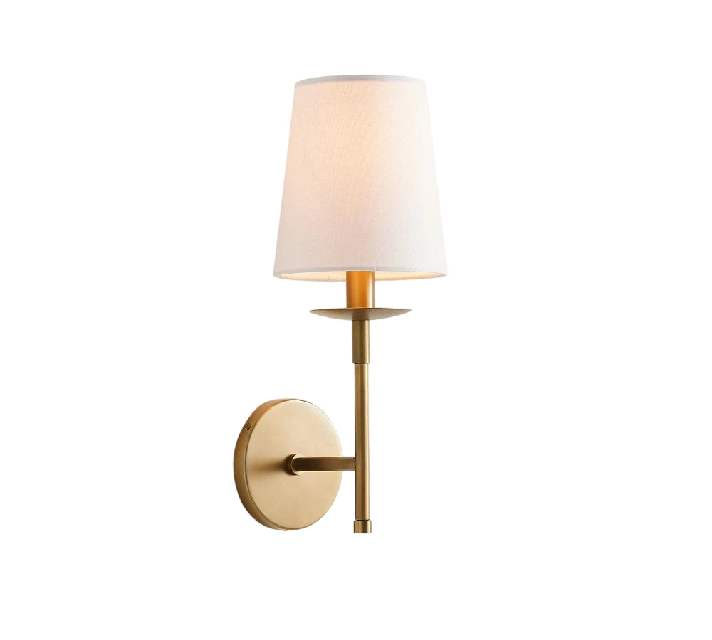 Moderne Wandleuchte „Rowan“ im Wohnzimmer