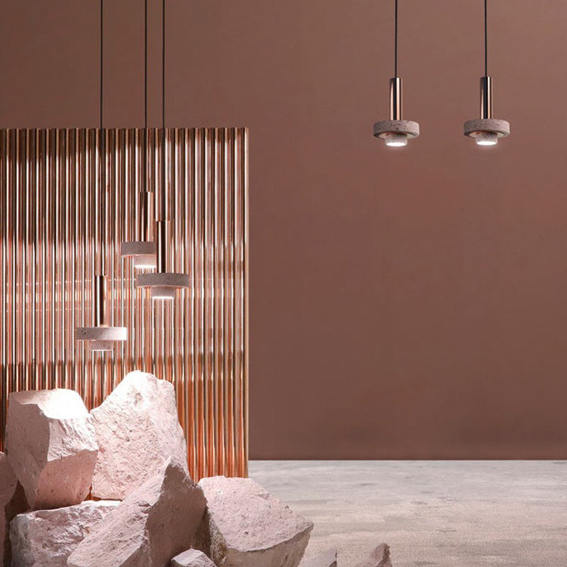Zaid Modern LED Pendelleuchte Zylinder Wohn/Schlafzimmer Metall