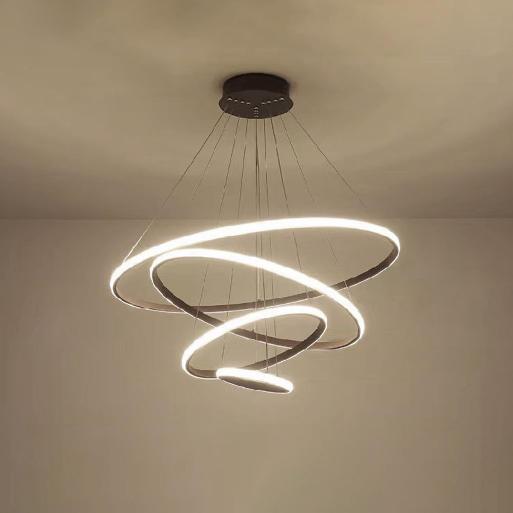 Arisha Pendelleuchte Modern Ring LED Ess/Schlaf/Wohnzimmer