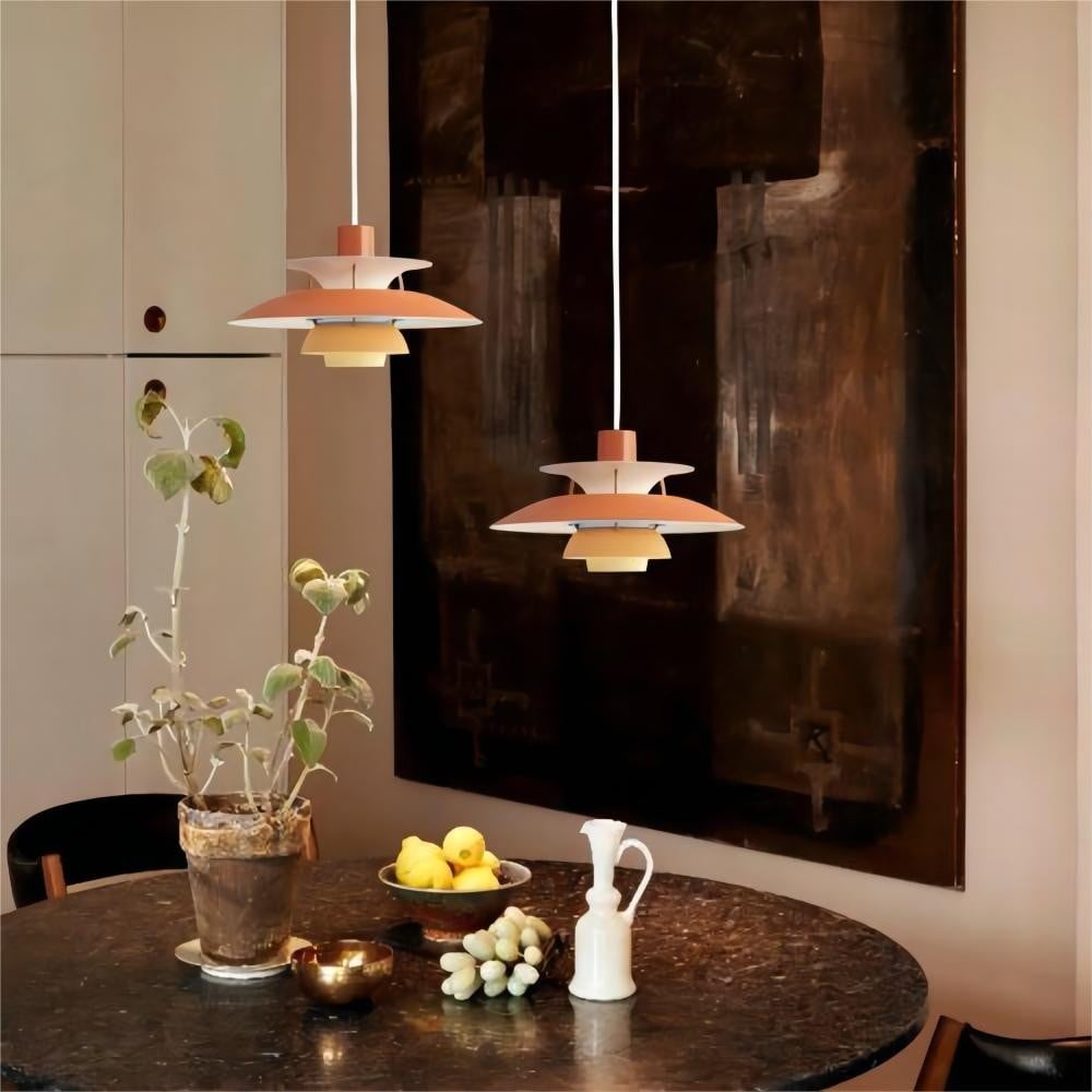Aria Macaron Schirm Pendelleuchte, 15 Farben
