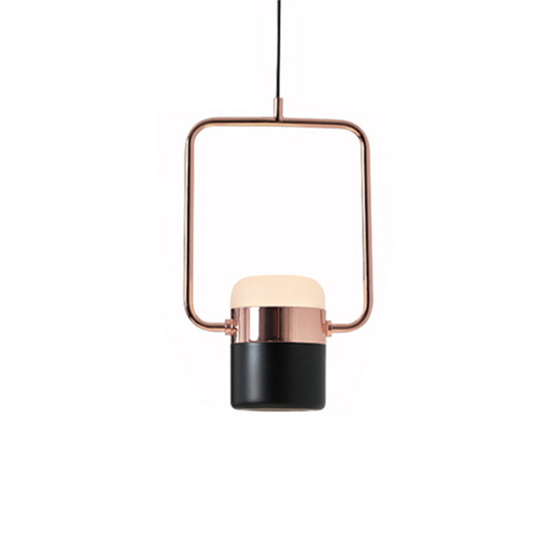 Kristy Modern LED Pendelleuchte Schwarz/Weiß Ess/Wohnzimmer Metall