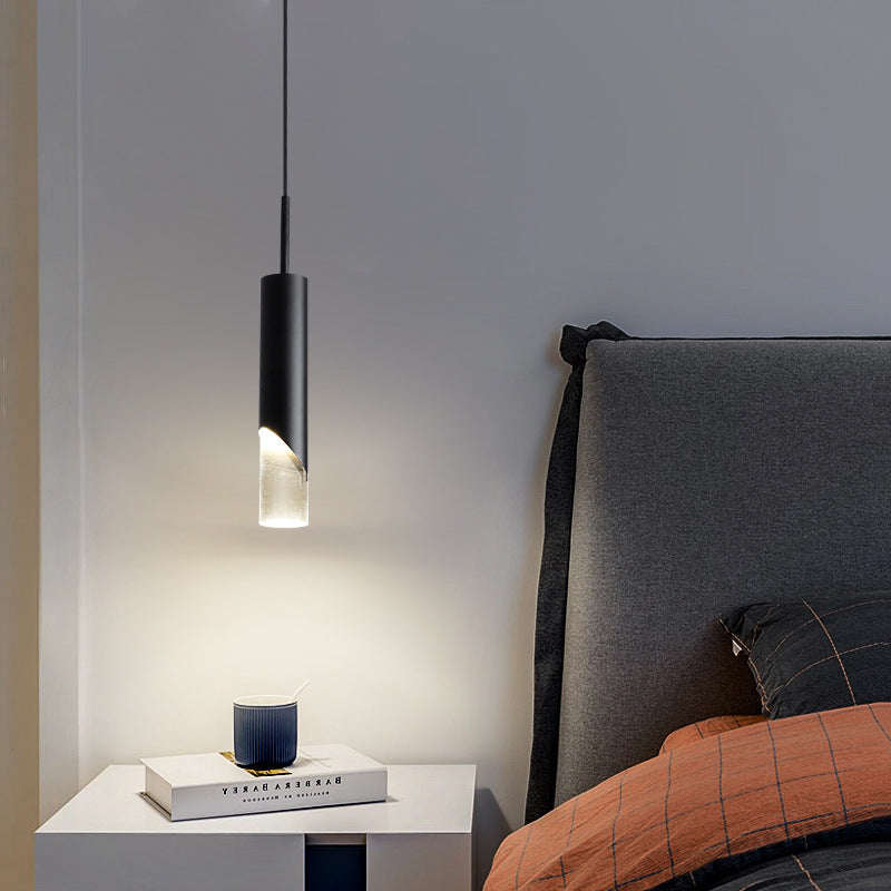 Arisha Minimalistische LED Pendelleuchte Schwarz Schlaf/Esszimmer