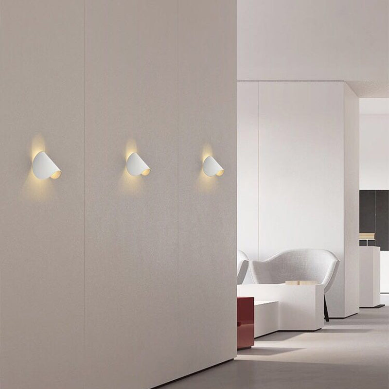 Aria Wandleuchte Innen/Außen Modern Geometrisch LED 4 Farbe 360-drehbar