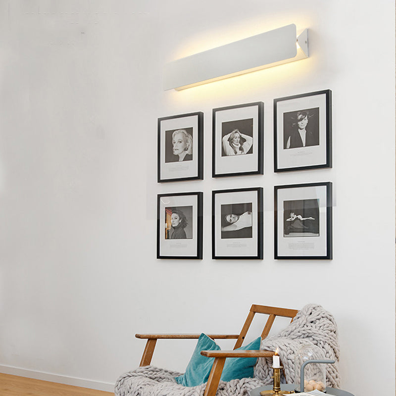 Ray Modern Wandleuchte Innen Weiß Wohnzimmer/Garten Metall