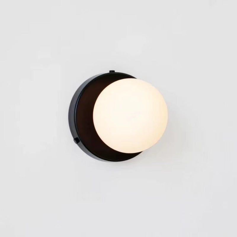 Valentina Modern LED Innenwandleuchte Schwarz Metall Schlafzimmer