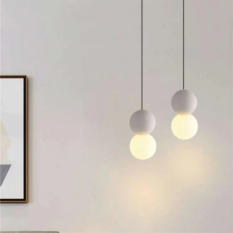 Byers Modern LED Pendelleuchte Schwarz Metall Schlaf Wohnzimmer