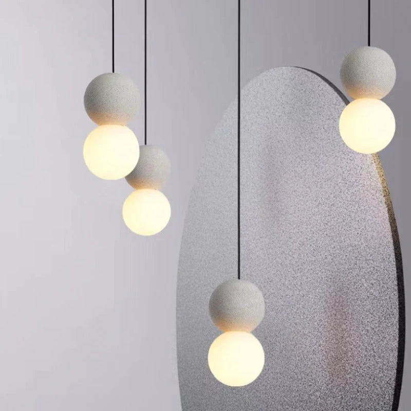 Byers Modern LED Pendelleuchte Schwarz Metall Schlaf Wohnzimmer